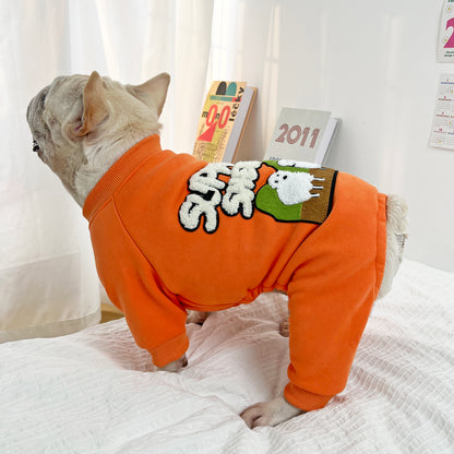 Warm Sheep Jumpsuit DogwinterwarmSheepJumpsuitpajamasformediumdogsbyFrenchiely_5