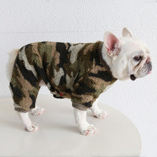 Frenchie Warm Jumpsuit Camouflage Dogwinterwarmjumpsuitonesie_1