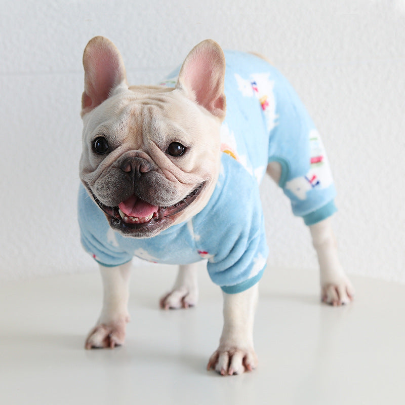 Frenchie Warm Jumpsuit Dogwinterwarmjumpsuitonesie_10
