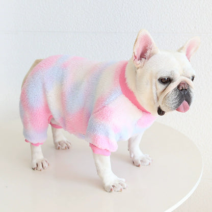Frenchie Warm Jumpsuit Dogwinterwarmjumpsuitonesie_2