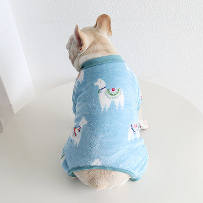 Frenchie Warm Jumpsuit Dogwinterwarmjumpsuitonesie_3