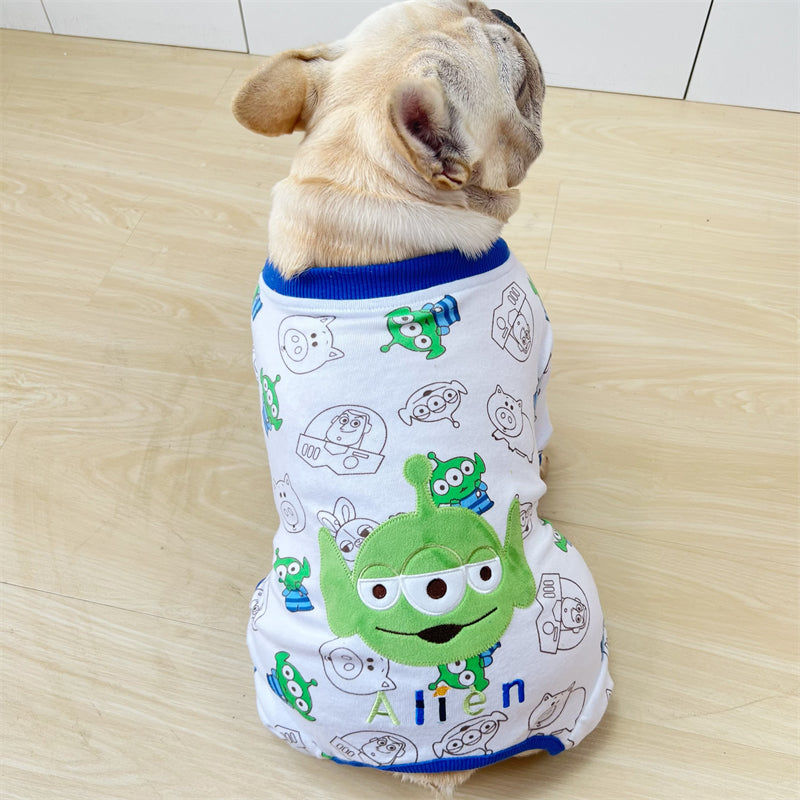 Aliens Jumpsuit FrenchBulldogAliensJumpsuitonesiebyFrenchiely_1