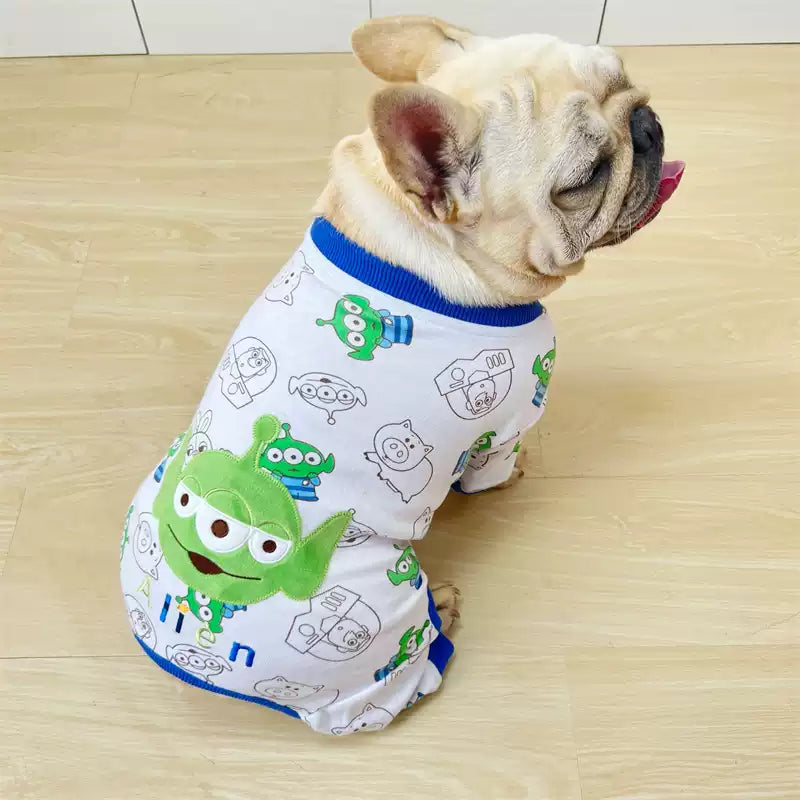 Aliens Jumpsuit FrenchBulldogAliensJumpsuitonesiebyFrenchiely_1