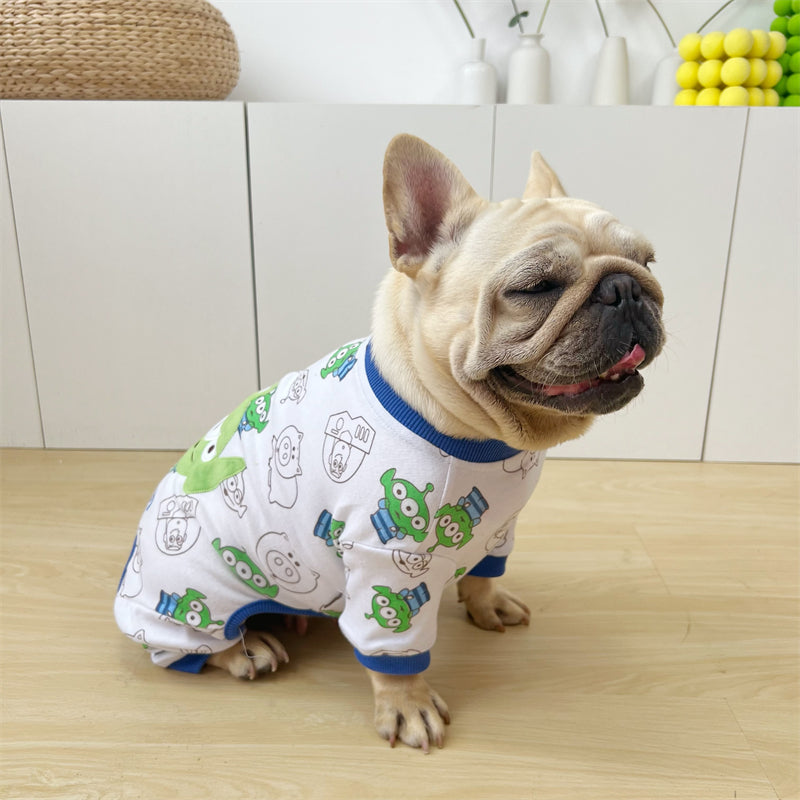 Aliens Jumpsuit FrenchBulldogAliensJumpsuitonesiebyFrenchiely_2