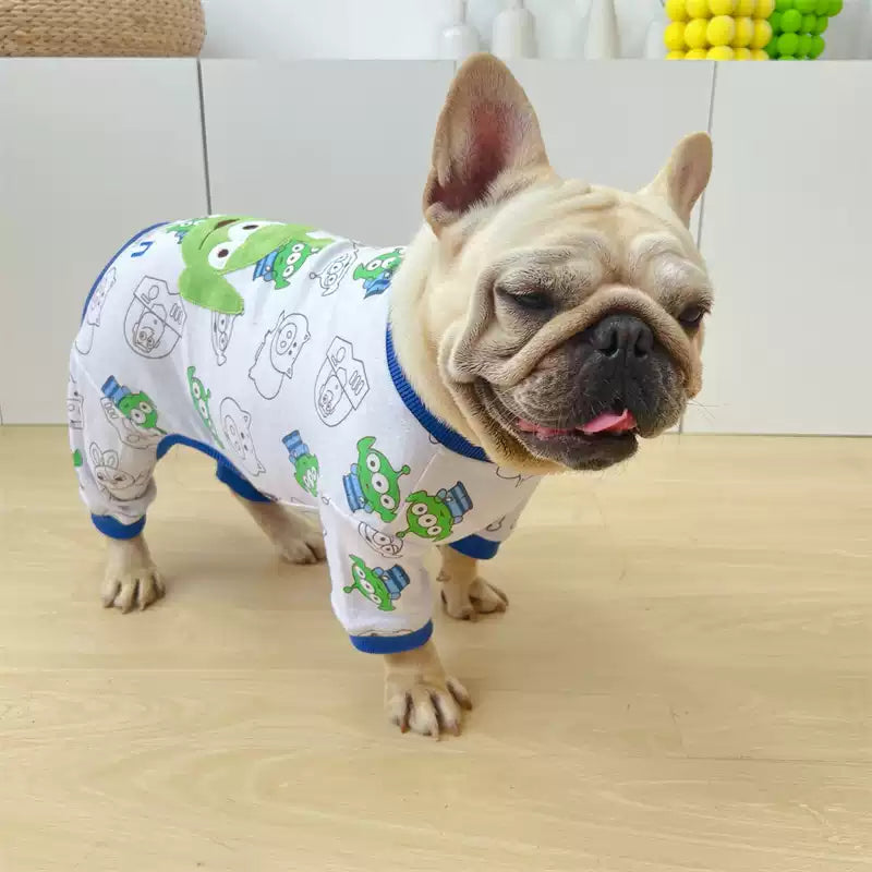 Aliens Jumpsuit FrenchBulldogAliensJumpsuitonesiebyFrenchiely_2