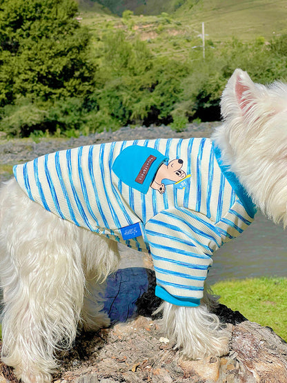 Stretchy Pocket Shirt FrenchBulldogSpringAutumnshirtwithpocketbyFrenchiely_2