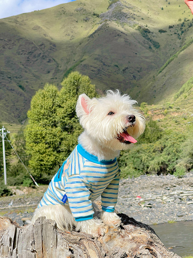 Stretchy Pocket Shirt FrenchBulldogSpringAutumnshirtwithpocketbyFrenchiely_6