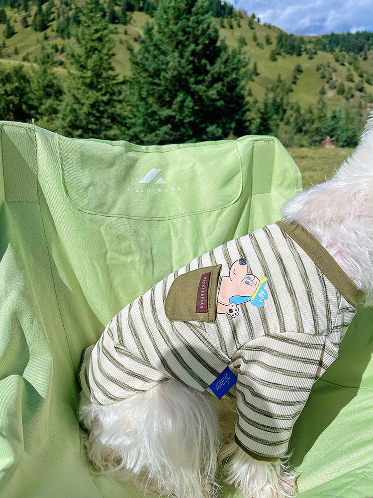 Stretchy Pocket Shirt FrenchBulldogSpringAutumnshirtwithpocketbyFrenchiely_9