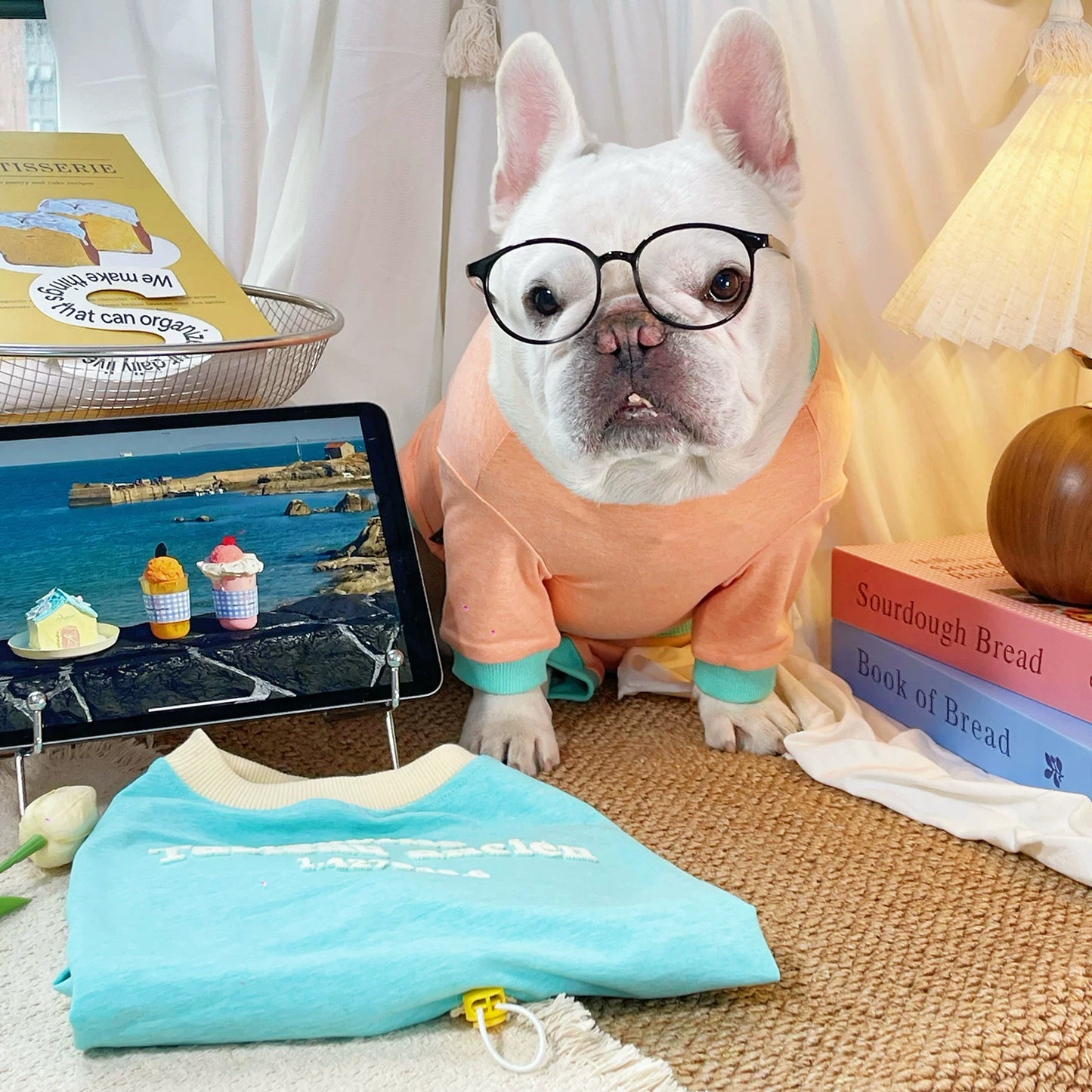 Dog Thin Adjustable Pajamas FrenchBulldogautumnspringpajamasbyFrenchiely_3