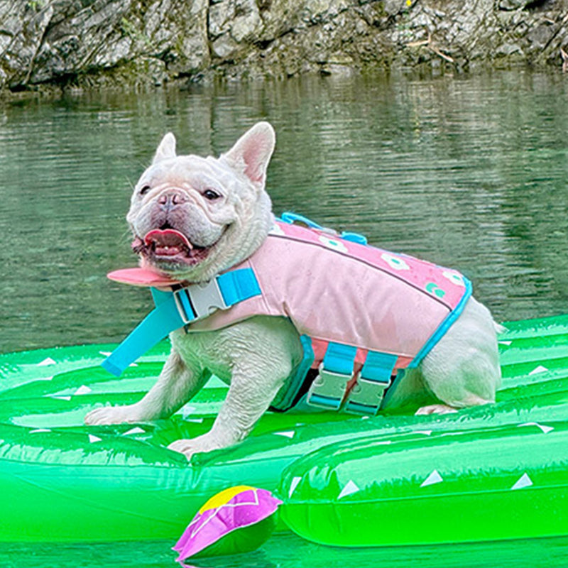 Bulldog Swim Lifejacket FrenchBulldogsummerswimtrunklifejacketbyFrenchiely_3