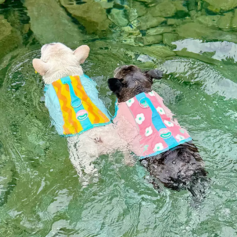 Bulldog Swim Lifejacket FrenchBulldogsummerswimtrunklifejacketbyFrenchiely_3