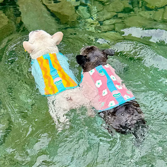 Bulldog Swim Lifejacket FrenchBulldogsummerswimtrunklifejacketbyFrenchiely_3