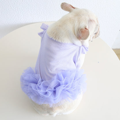 Frenchie Stretchy Tutu Dress FrenchBulldogsummertutudress_9