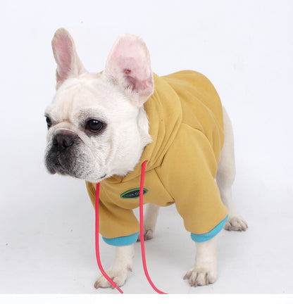 Dog Vibrant Hoody FrenchBulldogwinterwarmhoodiecoat_7