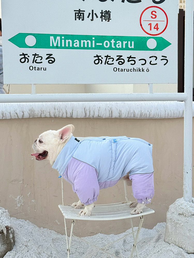 Senior Dog Neck Protection Warm Jumpsuit FrenchBulldogwinterwarmonesiejumpsuitcoatbyFrenchiely_14