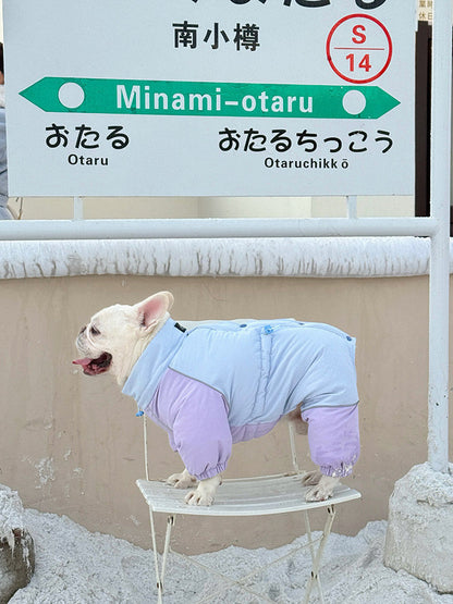 Senior Dog Neck Protection Warm Jumpsuit FrenchBulldogwinterwarmonesiejumpsuitcoatbyFrenchiely_14