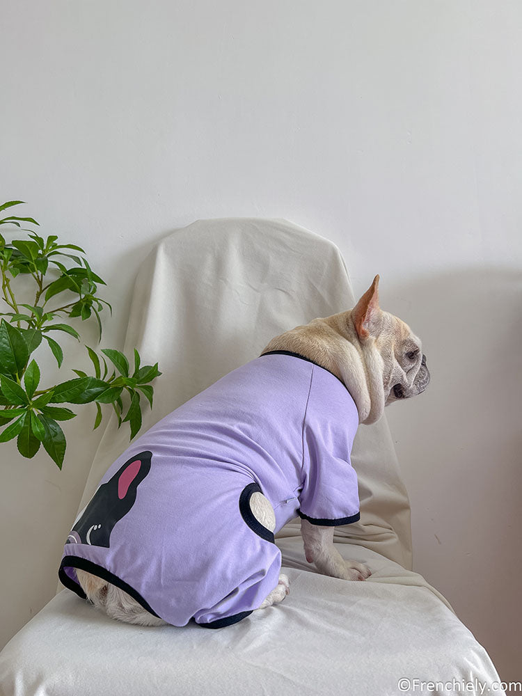 French Bulldog Onesie Pajamas stretchy Frenchiely