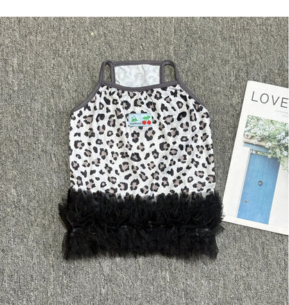Dog Black Leopard tutu Dress FrenchbulldogsummerleopardtutudressbyFrenchiely01_6