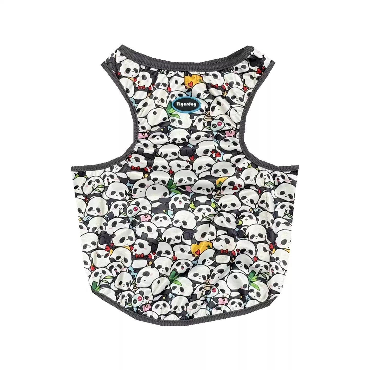 Dog Panda Shirt Frenchbulldogsummershirtwithcutepandaprintsbyfrenchiely_2