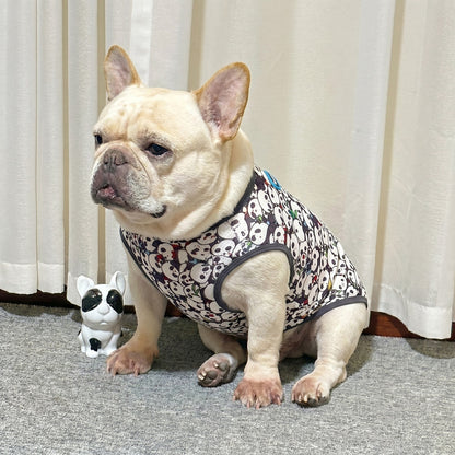 Dog Panda Shirt Frenchbulldogsummershirtwithcutepandaprintsbyfrenchiely_8