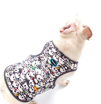 Dog Panda Shirt Frenchbulldogsummershirtwithcutepandaprintsbyfrenchiely_9