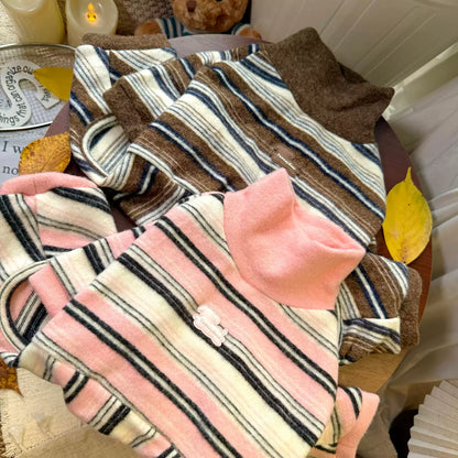 Senior Frenchie Vintage Pajamas