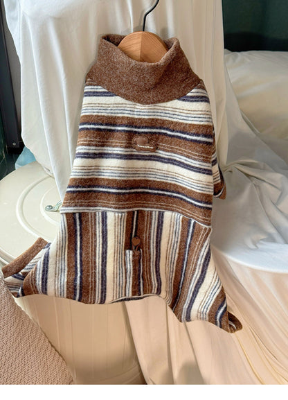 Senior Frenchie Vintage Pajamas