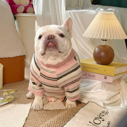 Senior Frenchie Vintage Pajamas