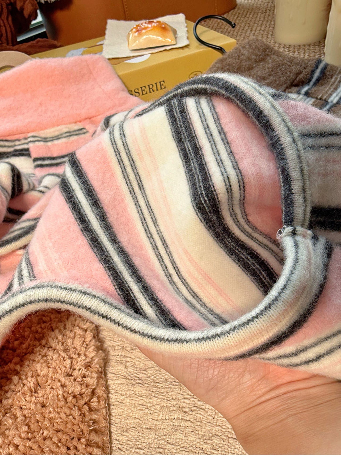 Senior Frenchie Vintage Pajamas