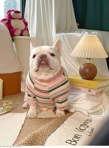 Senior Frenchie Vintage Pajamas