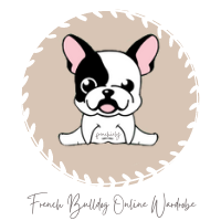 Frenchiely logo dog clothing store