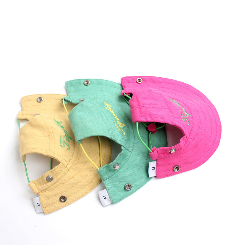 Flat Face Dog Sun Protection Hat Frenchielyflatfacefrenchbulldogsummersunscreenhat_20