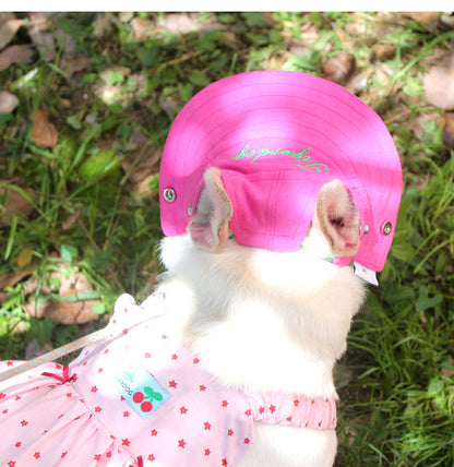 Flat Face Dog Sun Protection Hat Frenchielyflatfacefrenchbulldogsummersunscreenhat_5_88d4dd8d-127b-4112-800d-e4d543feede9