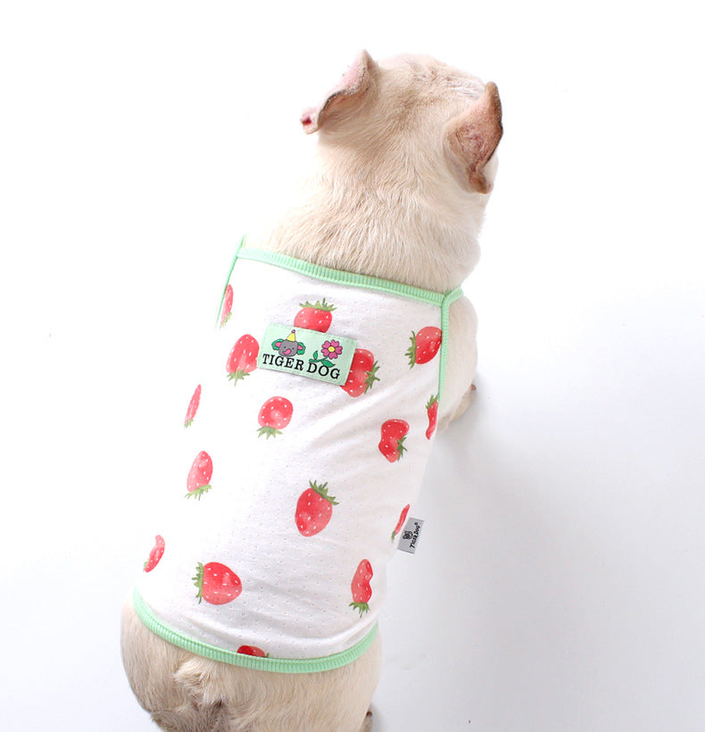 Dog Summer Cotton Shirt Frenchielyfrenchbulldogsummercottonshirt_1