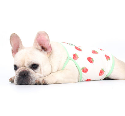 Dog Summer Cotton Shirt Frenchielyfrenchbulldogsummercottonshirt_11