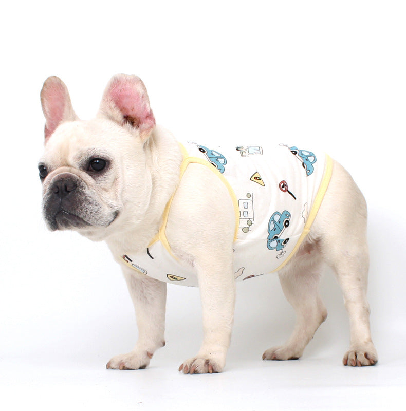 Dog Summer Cotton Shirt Frenchielyfrenchbulldogsummercottonshirt_3