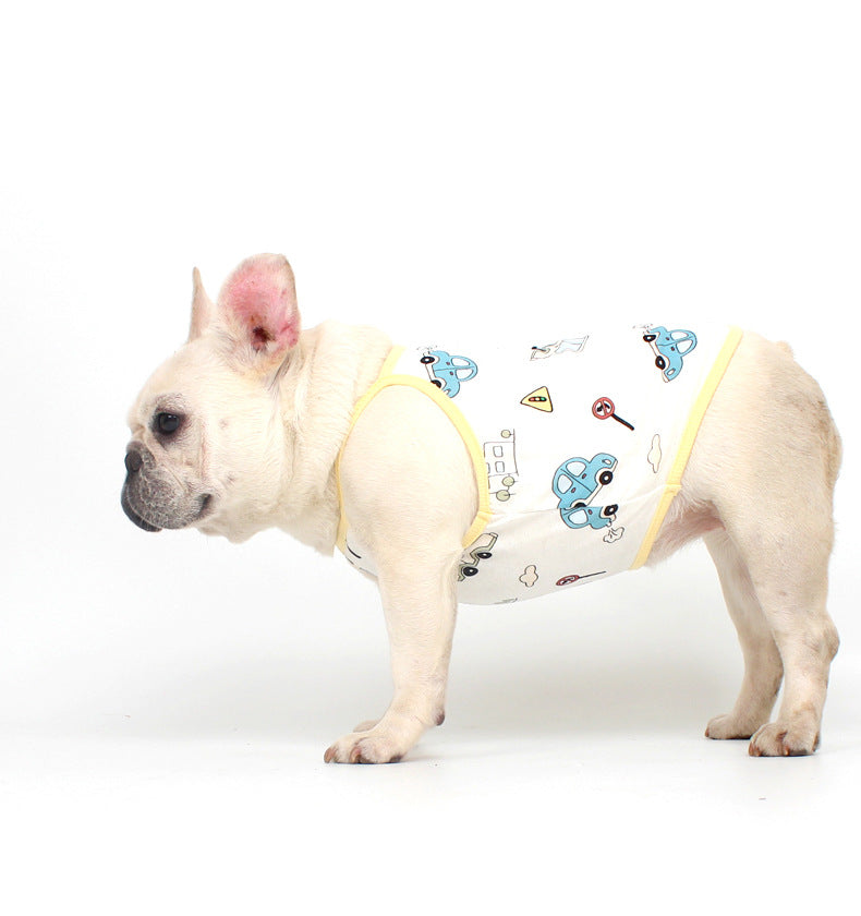 Dog Summer Cotton Shirt Frenchielyfrenchbulldogsummercottonshirt_9