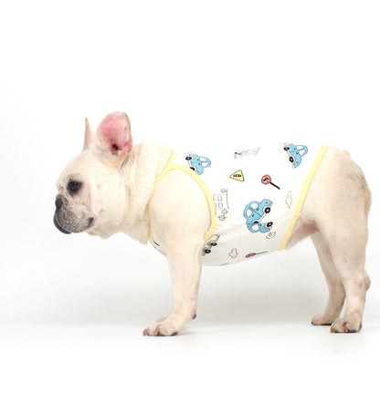 Dog Summer Cotton Shirt Frenchielyfrenchbulldogsummercottonshirt_9