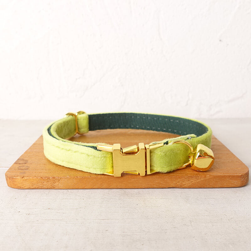 Cat Collar- Avocado - Frenchiely