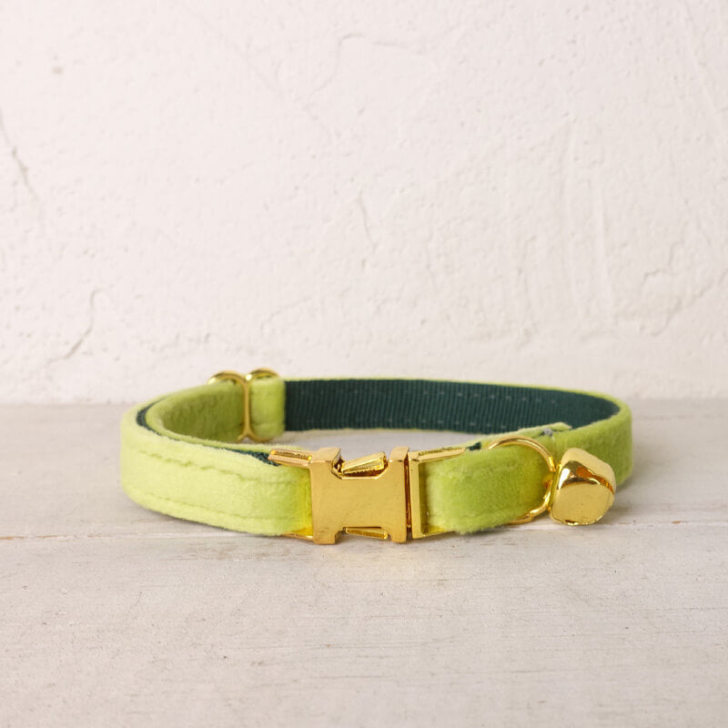 Cat Collar- Avocado - Frenchiely