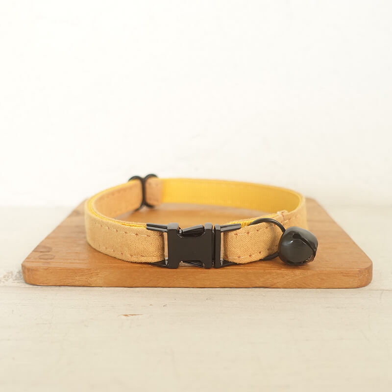 Cat Collar-Yellow - Frenchiely