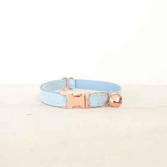 Cat Blue Collar - Frenchiely