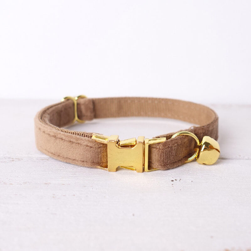 Cat Collar-Brown - Frenchiely