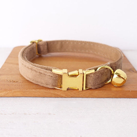 Cat Collar-Brown - Frenchiely