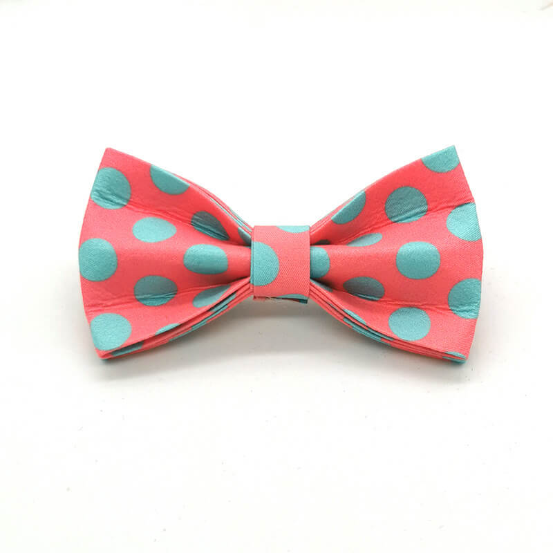Dog Colored Polka Bow Tie - Frenchiely