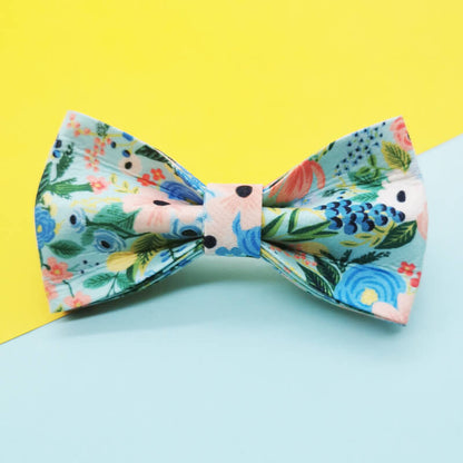 Dog Floral Bow Tie - Frenchiely