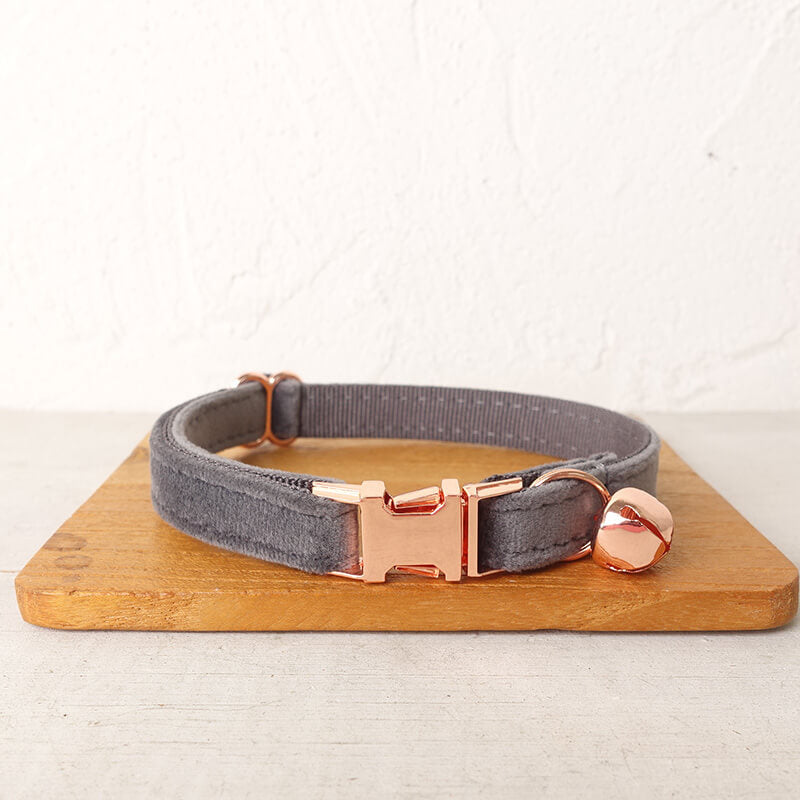 Cat Collar-Grey - Frenchiely
