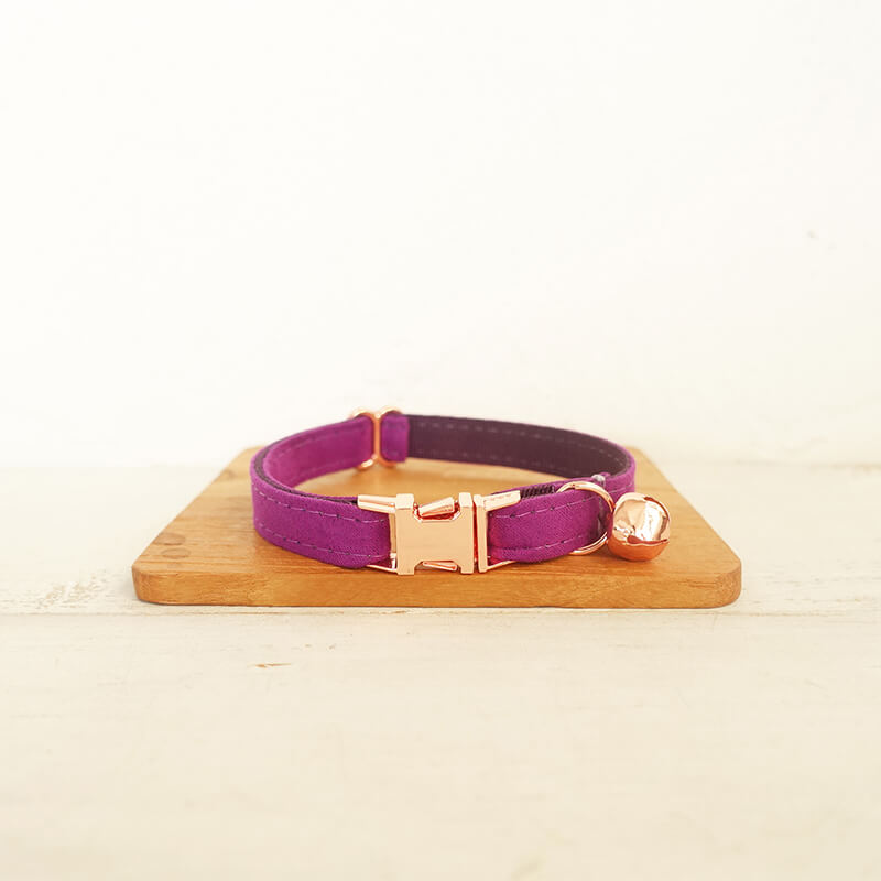 Cat Purple Collar - Frenchiely