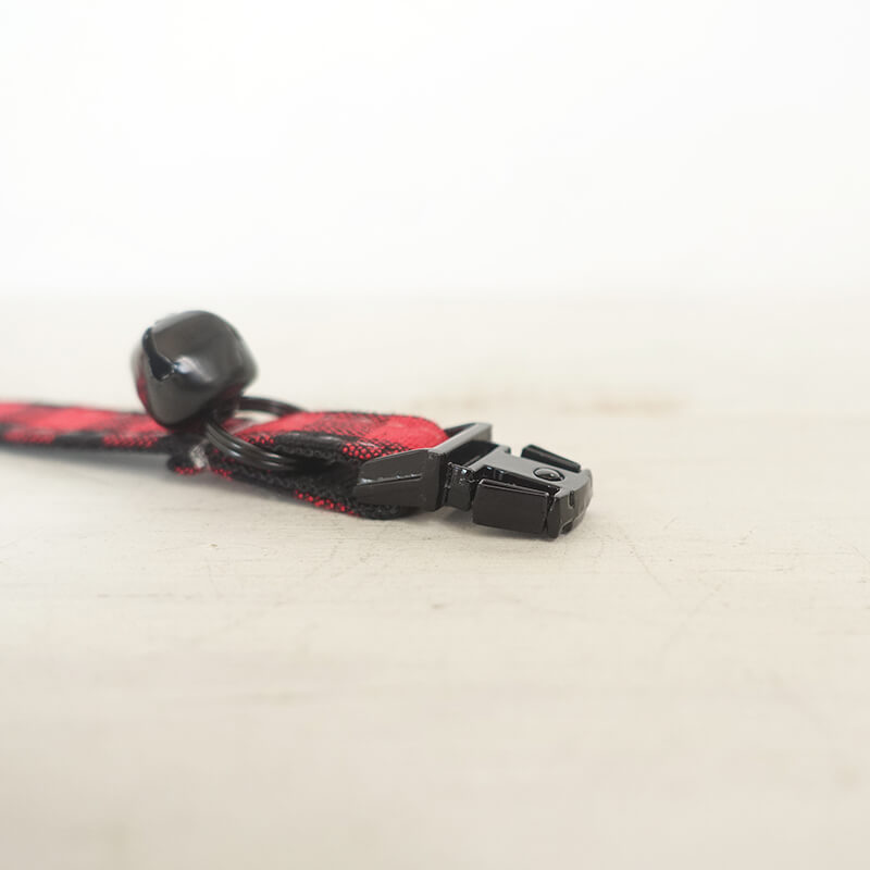 Cat Red Buffalo Collar - Frenchiely