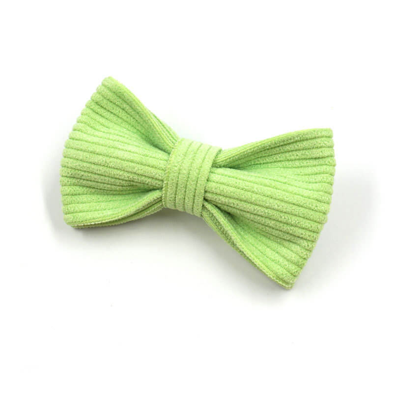 Dog Light Green Bow Tie - Frenchiely
